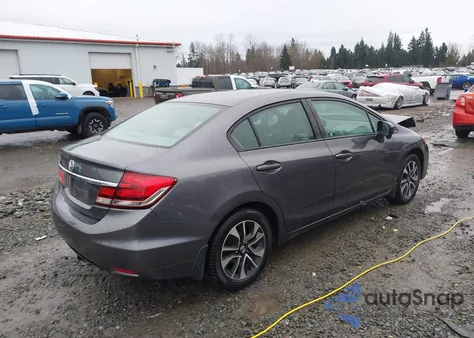 2014 Honda Civic Ex from USA, damaged, VIN 19XFB2F84EE262180